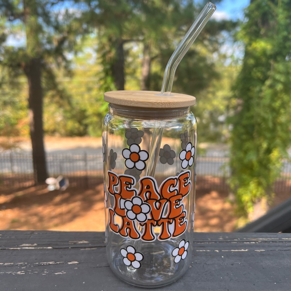 Latte Libby Glass